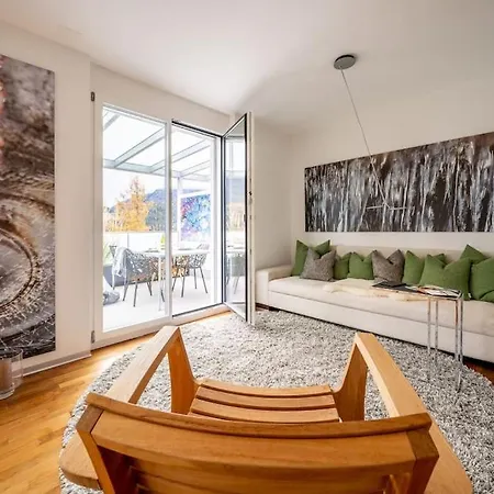 Tatil Evi Exklusive Terrassenwohnung Mit Jacuzzi & Panorama *